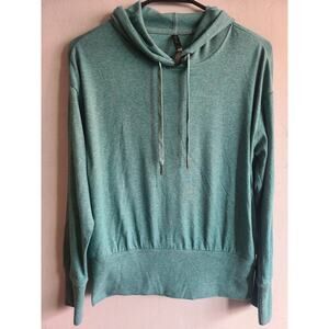 Women's small Gaiam green space dyed hoodie sweatshirt